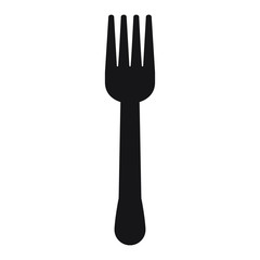 Fork icon vector