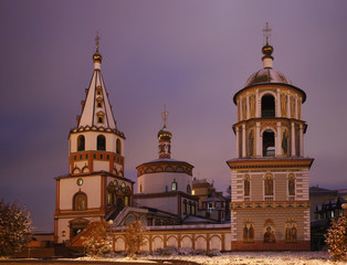 Epiphany Cathedral in Irkutsk. Russia
