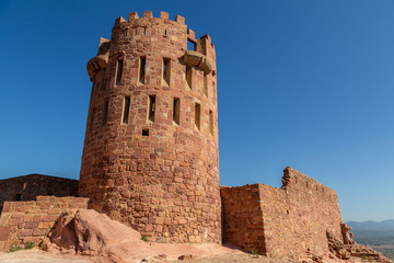 Torn på en borgruin © Björn Kristersson