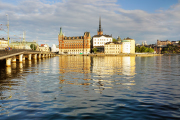 Obraz premium Old city of Stockholm, Sweden
