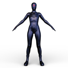 黒づくめの女性