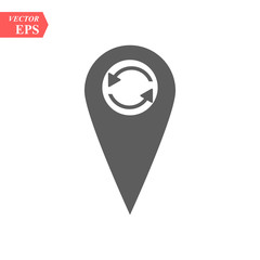 Point Map Location Icon Vector Logo Template