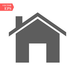home icon vector, solid logo, pictogram isolated on white, pixel perfect symbol illustration