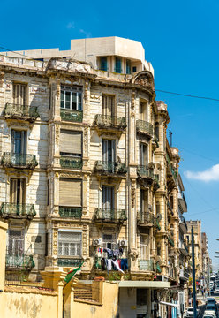 Buildings in Oran, a major city in Algeria