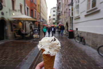 Gelato on the street