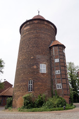 Fototapeta premium Amtsberg mit Amtsgericht und Waldemarturm