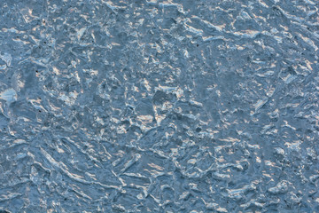 frozen blured ice . abstract winter background.