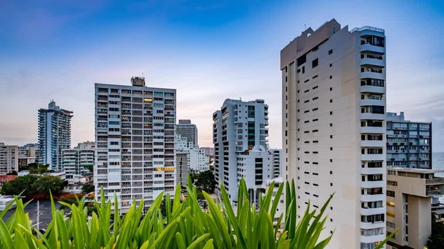 Time Lapse of San Juan Puerto Rico