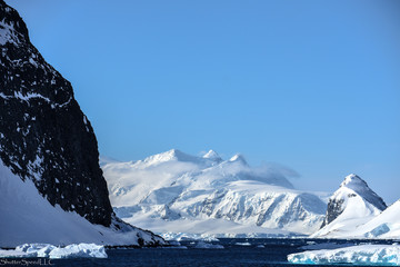 Antarctic Mountain Range