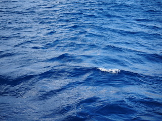 dark blue deep ocean water