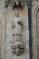 Cathedral in Erfurt in Germany