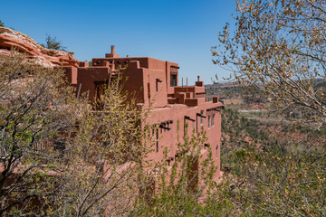 Fototapeta premium The special Manitou Cliff Dwellings museum
