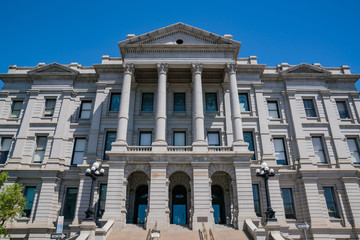 Obraz premium Morning view of the historical Colorado State Capitol