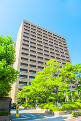 広島市役所の外観