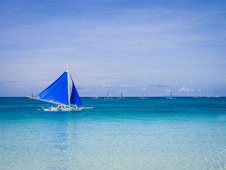 Obraz premium sailing boat