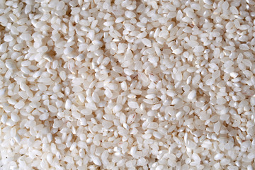 Uncooked Rice Texture. Raw food close up. fresh