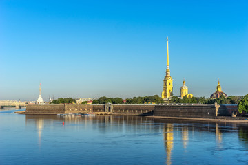 Peter-Pavel's Fortress. Saint Petersburg. Russia.