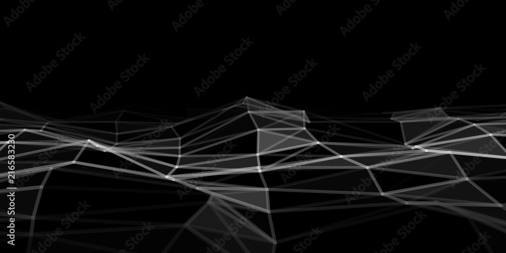 Poster abstract technology background. network connection structure. science background. big data. technolo