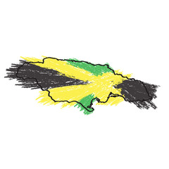 Sketch of a map of Jamaica