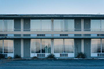 An abandoned motel in Afton, Virginia