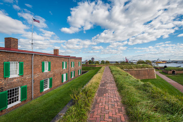 Fototapeta premium Fort McHenry, in Baltimore, Maryland