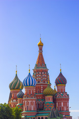Fototapeta na wymiar St. Basil's Cathedral, Moscow,Russia, Red square