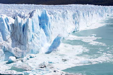 Glacial ice calving - 2018 Perito Moreno Glacier
