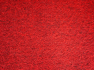 Elegance red color carpet texture background
