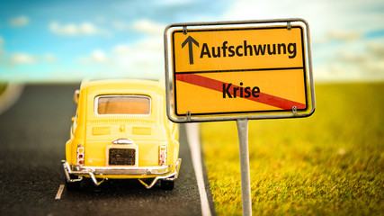 Schild 355 - Aufschwung