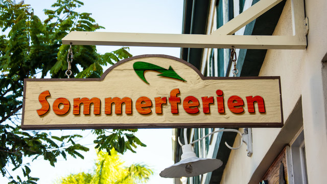 Schild 342 - Sommerferien