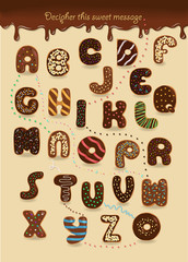 Romantic chocolate cipher text. I want you