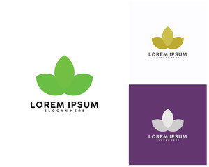 Leaf Logo Design Vector, Green logo template, Nature icon
