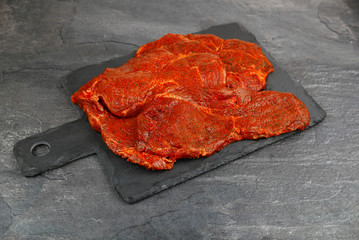 Marinierte Nacken Steak
