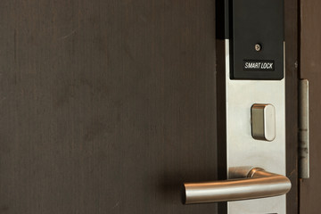 Smart card door key lock system,modern technology for safety