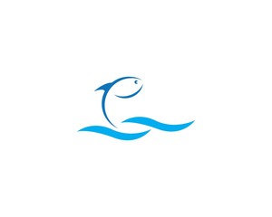 shark logo template