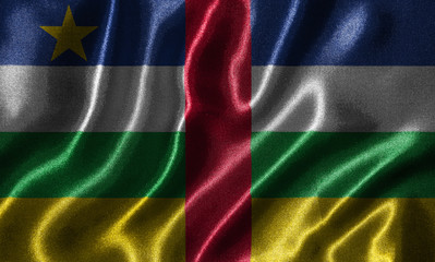Wallpaper by Central African Republic flag and waving flag by fabric.