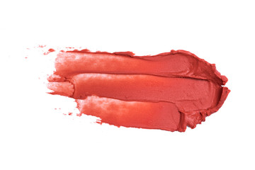 lipstick on white background