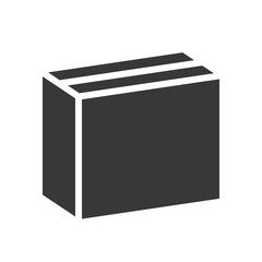 close box, shipping and delivery concept set, glyph icon