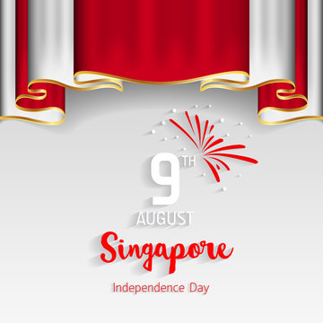 Singapore Independence Day. National day of Singapore.