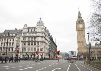 Fototapeta na wymiar London city, long exposure photo