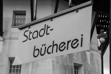 Obraz premium Stadtbücherei Peine