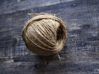 roll of brown twine