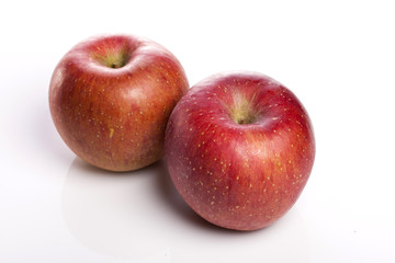Fototapeta na wymiar fresh apple isolated white.