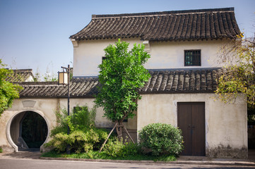 Fototapeta na wymiar Ancient Chinese classical traditional house