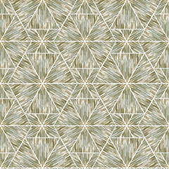 Seamless Oriental geometric ikat pattern.