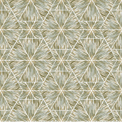 Seamless Oriental geometric ikat pattern.