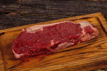 Raw beef steak Picanha