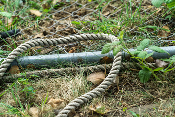 Rope and pipe