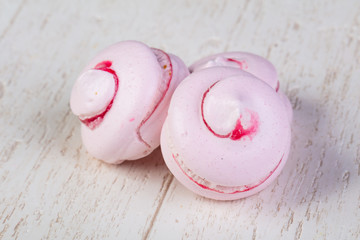 Sweet tasty merengue