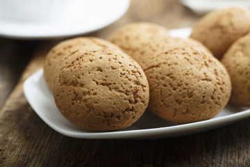 Homemade oatmeal cookies